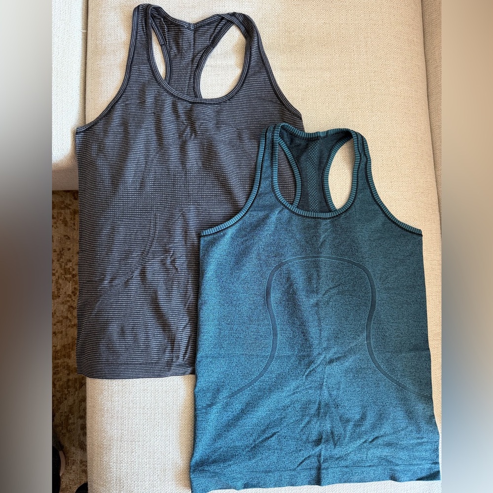 2 Lululemon Women’s Racerback Tank Tops